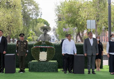 El titular del ejecutivo MB presidió la ceremonia Conmemorativa al 103 Aniversario Luctuoso del General Emiliano Zapata Salazar