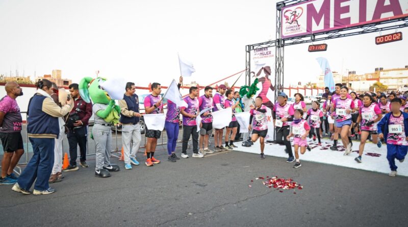 Cuautlancingo corre por la igualdad en el Día de la Mujer