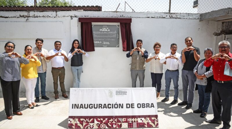 Cuautlancingo mejora infraestructura en la Telesecundaria Francisco Alatorre