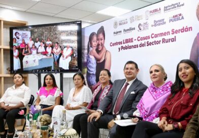CENTROS LIBRE CASAS CARMEN SERDÁN, MODELO ÚNICO QUE DISMINUYE VIOLENCIA DE GÉNERO