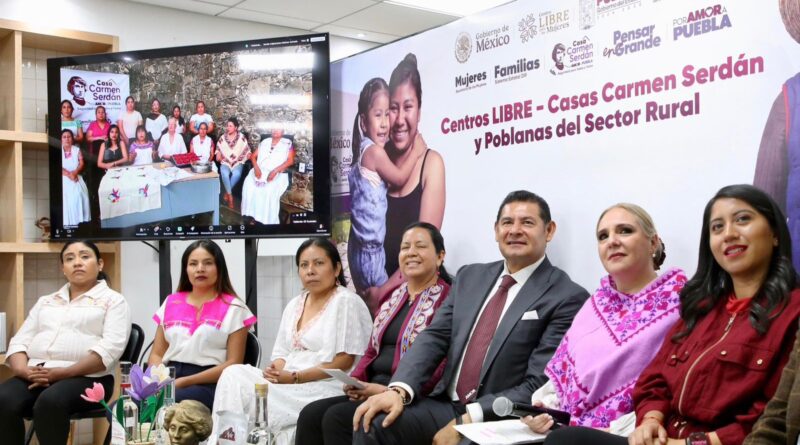 CENTROS LIBRE CASAS CARMEN SERDÁN, MODELO ÚNICO QUE DISMINUYE VIOLENCIA DE GÉNERO