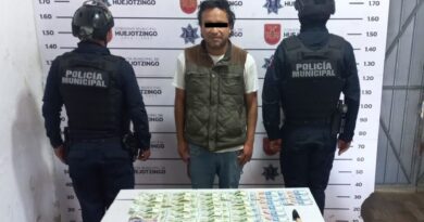 POLICÍAS MUNICIPALES DE HUEJOTZINGO FRUSTRAN INTENTO DE ROBO EN HOTEL Y RECUPERAN DINERO EN EFECTIVO