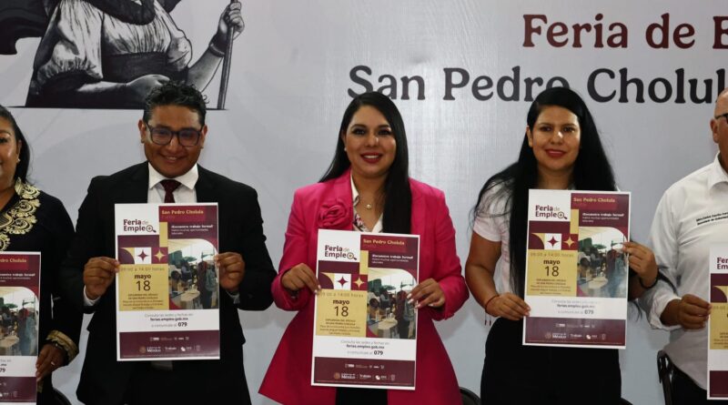 Gobierno de Tonantzin Fernández promueve feria del empleo en beneficio de las y los cholultecas