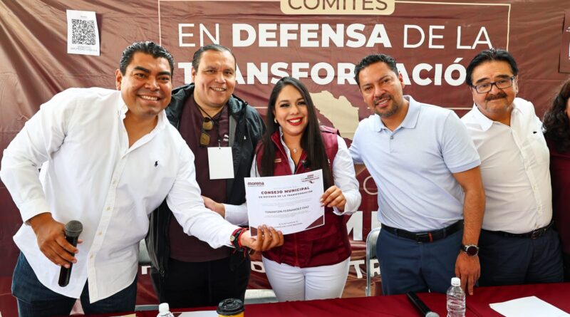 Morena consolida su estructura e instala su primer Consejo Municipal en San Pedro Cholula