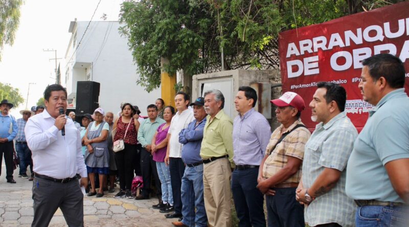 Inicia construcción de línea de conducción de agua potable El Salado – Tecamachalco