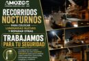 En Amozoc colocan luminarias nuevas y reparan otras para brindar mayor seguridad.