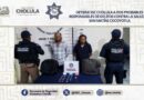 Detiene SSC Cholula a dos probables responsables de delitos contra la salud en San Matías Cocoyotla