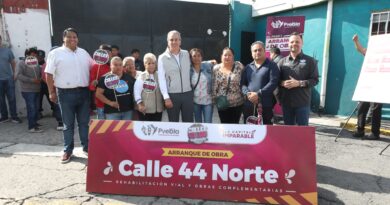 Encabeza Pepe Chedraui trabajos de rehabilitación vial en la colonia San Luis Gonzaga