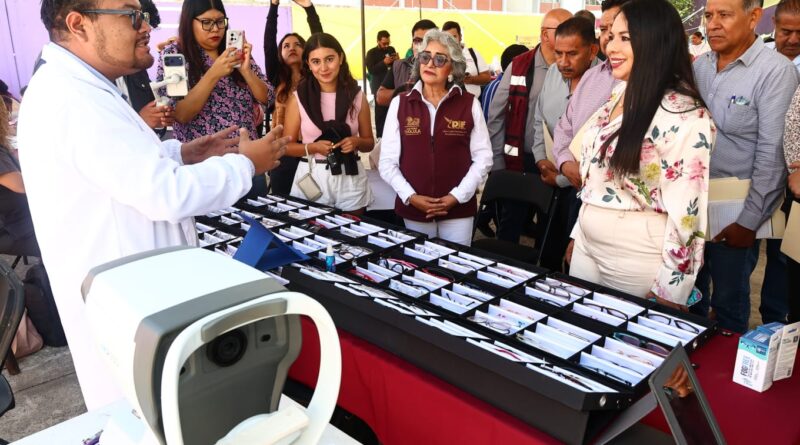Tonantzin Fernández reafirma su compromiso con la salud de las familias de San Pedro Cholula