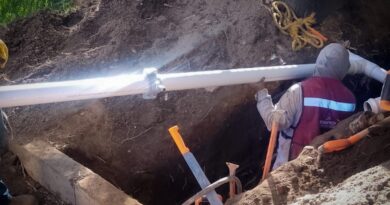 Sosapach realiza trabajos de mantenimiento