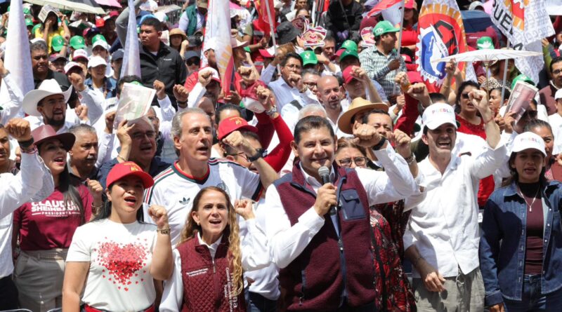 PUEBLA RESPALDA CON FIRMEZA A LA PRESIDENTA CLAUDIA SHEINBAUM A DOS AÑOS DEL TRIUNFO