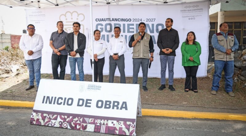 Resultados en seguridad permiten impulsar obras en Cuautlancingo