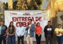 Entrega más obras el gobierno municipal de Los Reyes de Juárez.