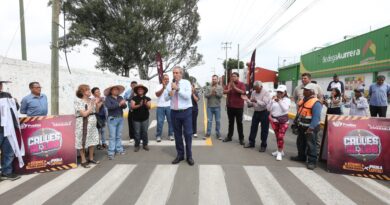 Con el Tren Capitalino de Pavimentación, Pepe Chedraui entrega rehabilitación vial en la colonia Vicente Guerrero