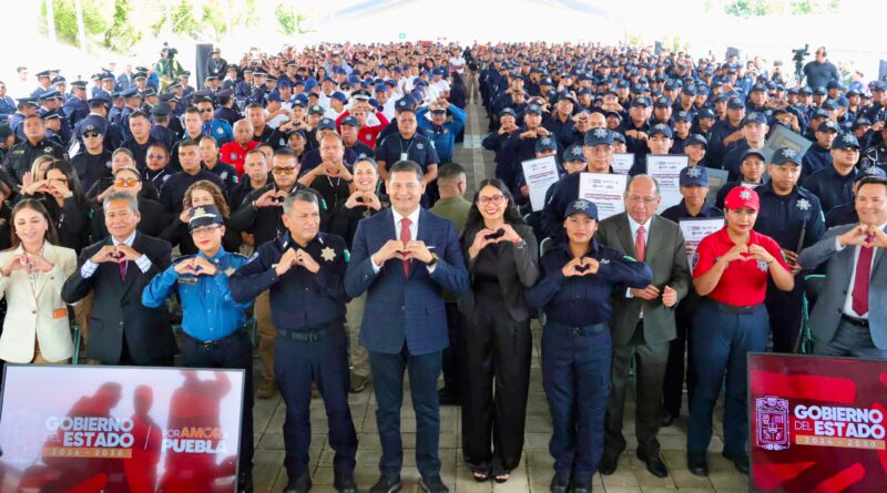 CON POLICÍA PROFESIONALIZADA GOBIERNO ESTATAL FORTALECE LA SEGURIDAD DE LAS FAMILIAS