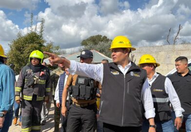 SUPERVISA GOBERNADOR ARMENTA MIER ZONA DE EMERGENCIA EN TEPEACA