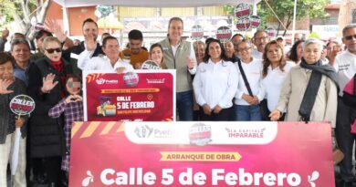 Arranca Pepe Chedraui trabajos de rehabilitación vial en la Junta Auxiliar de San Felipe Hueyotlipan