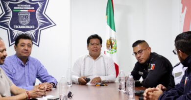 Mesa de Seguridad reporta resultados del 1 al 7 de junio en Tecamachalco