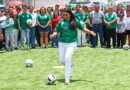 Tonantzin Fernández reafirma su compromiso con la niñez y la juventud al inaugurar el Mundialito Social 2026