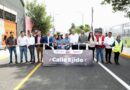 Entrega Pepe Chedraui rehabilitación vial en la Junta Auxiliar de San Baltazar Campeche