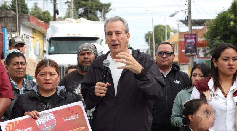 Impulsa Pepe Chedraui fortalecimiento de la infraestructura vial en juntas auxiliares