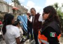 Inspecciona Pepe Chedraui labores en el vaso regulador Puente Negro, así como afectaciones en la zona