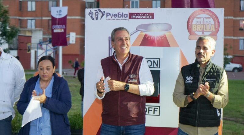 Inaugura Pepe Chedraui alumbrado público en Galaxia La Laguna con tecnología LED