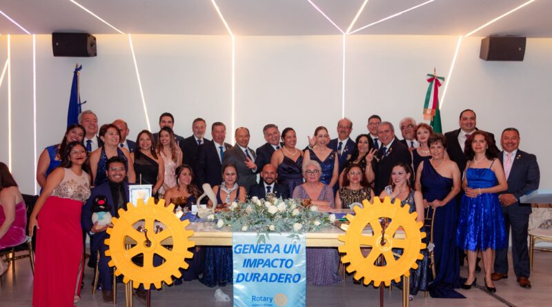Realiza cambio de Presidencia Club Rotario Puebla Oriente para el periodo 2025–2026