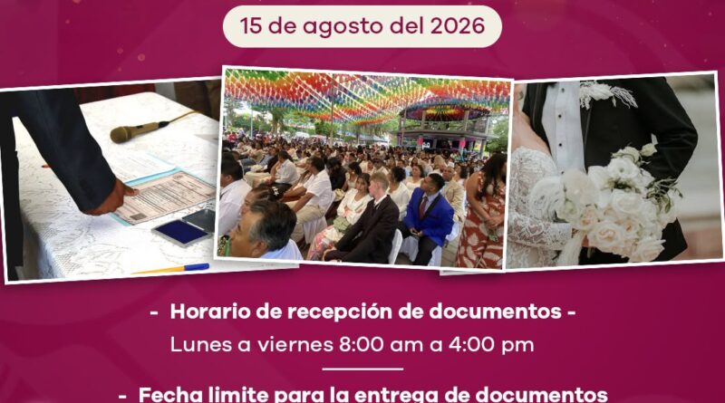Matrimonios Comunitarios en Tecamachalco