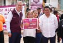 Supervisa Pepe Chedraui trabajos de pavimentación en la Junta Auxiliar Santo Tomás Chautla