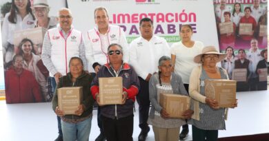 Lleva Pepe Chedraui programa “Alimentación Imparable” a Santa María Guadalupe Tecola