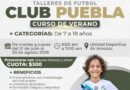 Amozoc impulsa el talento deportivo con el Curso de Verano de los Talleres de Fútbol Club Puebla