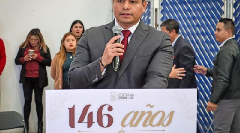Omar Muñoz conmemora 146 años de historia municipal