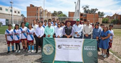 Omar Muñoz fortalece infraestructura deportiva