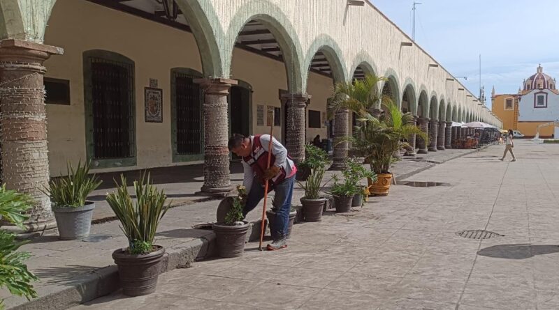 Sosapach realiza trabajos de desazolve en San Pedro Cholula