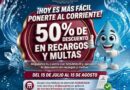 Sosapach lanza campaña de descuento en recargos y multas