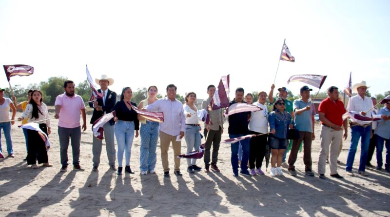 Se impulsa el deporte con construcción de una cancha de fútbol 7 en La Villita