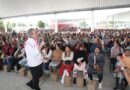Entrega Pepe Chedraui apoyos del programa Alimentación Imparable en Xonacatepec
