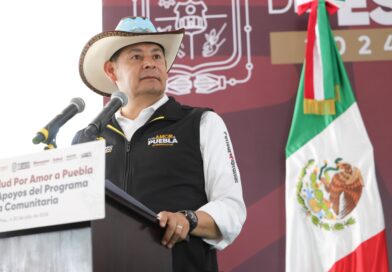 GOBIERNO ESTATAL CONSOLIDA BIENESTAR EN QUECHOLAC CON OBRA COMUNITARIA