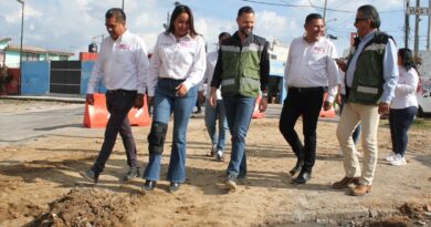 Impulsa Gobierno de Pepe Chedraui fortalecimiento de la infraestructura vial en la Junta Auxiliar Ignacio Romero Vargas