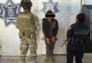 SSC de Tecamachalco asegura a un masculino y recupera camioneta con reporte de robo