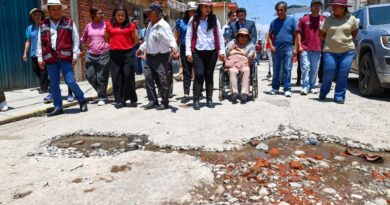 Continúa Tonantzin Fernández llevando obra pública a todos los barrios de San Pedro Cholula