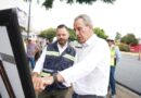 Supervisa Pepe Chedraui trabajos del Tren Capitalino de Pavimentación en bulevar Héroes del 5 de Mayo