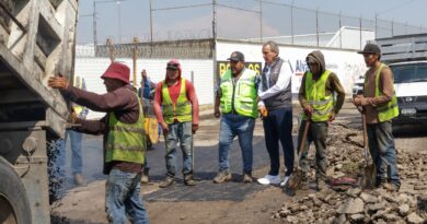 Con resultados, Gobierno de Pepe Chedraui avanza con la Campaña Capitalina Bacheando Puebla