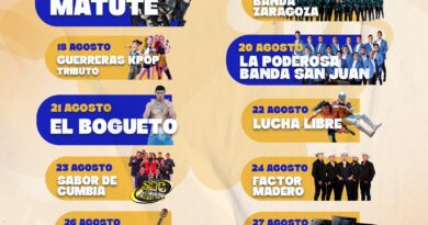 Cartelera oficial de eventos de la Feria Patronal Tecamachalco 2026