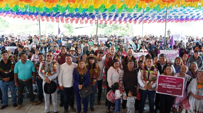 Arranca Gobierno de Pepe Chedraui construcción del Puente Vehicular de San Miguel Canoa