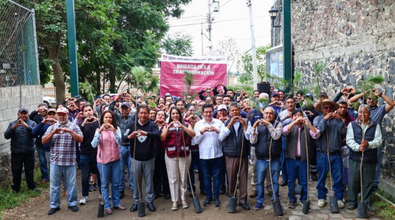 Mantiene Tonantzin Fernández reforestaciones constantes en el Cerro Zapotecas