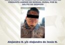 Cumplimenta FGE orden de aprehensión contra presunto asesorde normal rural por el delito de despojo