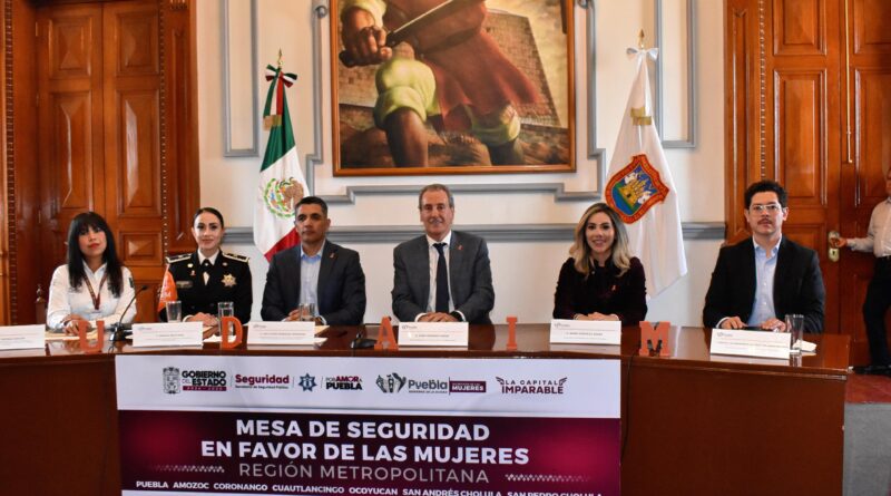 Fortalece Pepe Chedraui coordinación metropolitana para la seguridad de las mujeres