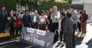 Fortalece Pepe Chedraui vialidades en la colonia El Salvador